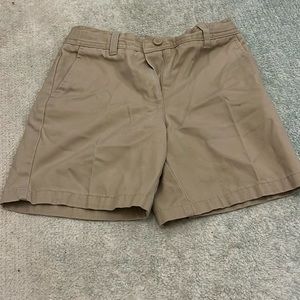 Boys Khaki shorts.
